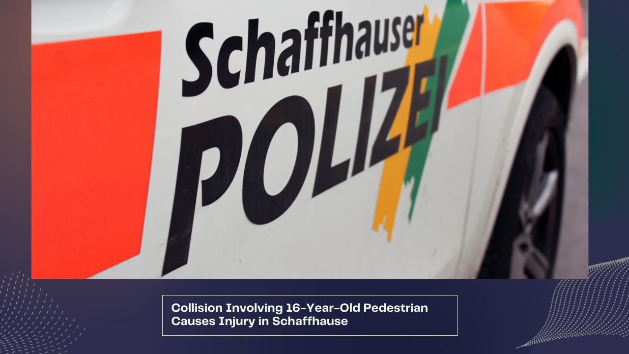 Collision Involving 16-Year-Old Pedestrian Causes Injury in Schaffhause 1 Collision Involving 16-Year-Old Pedestrian Causes Injury in Schaffhause