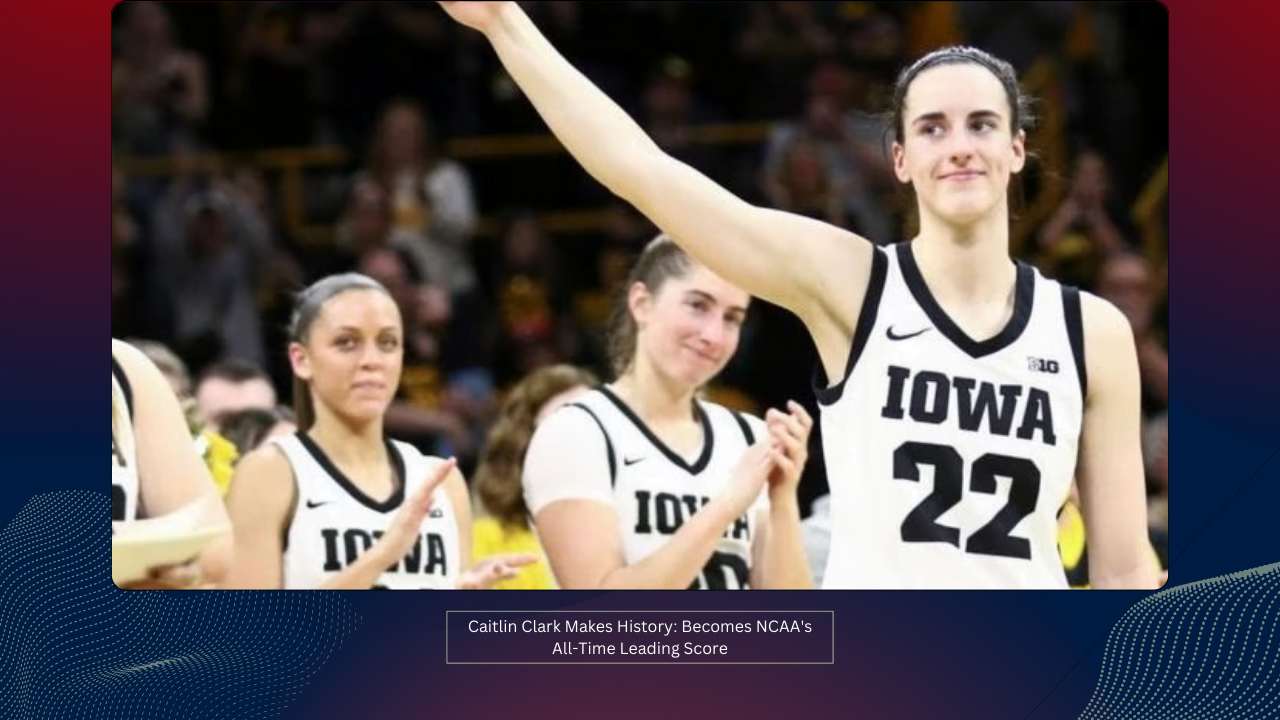 Caitlin Clark Makes History: Becomes NCAA's All-Time Leading Scorer 1 Caitlin Clark Makes History Becomes NCAA's All-Time Leading Score