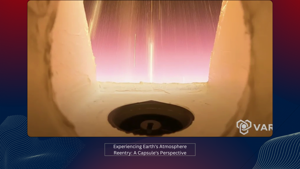 Experiencing Earth's Atmosphere Reentry: A Capsule's Perspective 1 Experiencing Earth's Atmosphere Reentry: A Capsule's Perspective