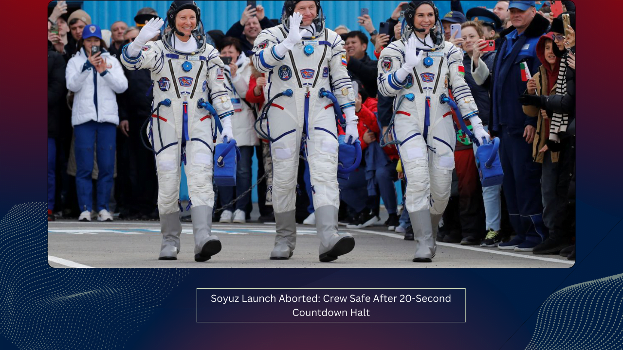 Soyuz Launch Aborted: Crew Safe After 20-Second Countdown Halt 1 Soyuz Launch Aborted: Crew Safe After 20-Second Countdown Halt