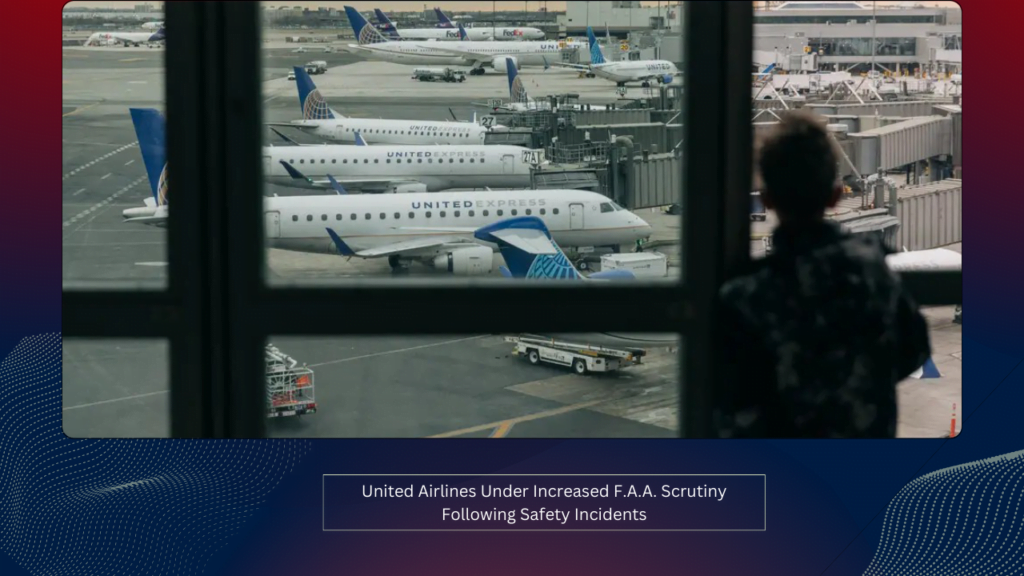 United Airlines Under Increased F.A.A. Scrutiny Following Safety Incidents