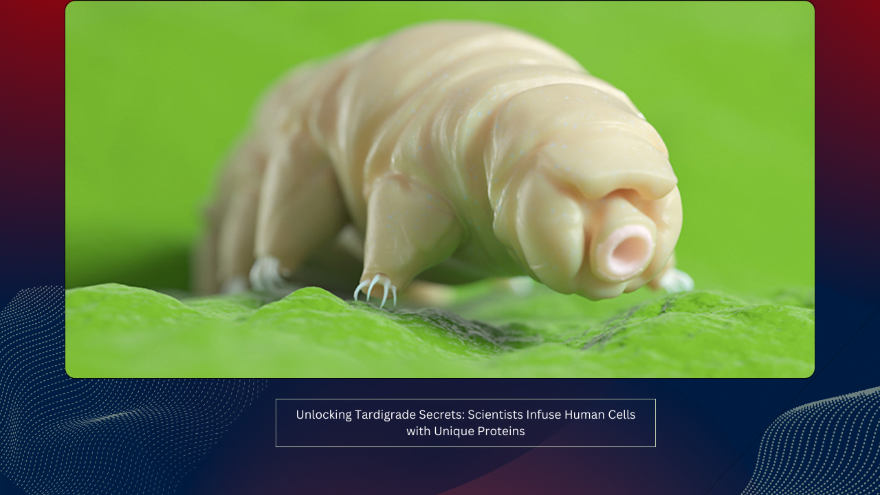 Unlocking Tardigrade Secrets: Scientists Infuse Human Cells with Unique Proteins 1 Unlocking Tardigrade Secrets: Scientists Infuse Human Cells with Unique Proteins